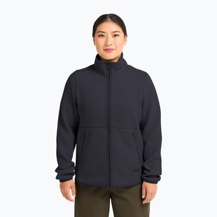Fleecejacke für Damen Jack Wolfskin Lite Curl Full Zip dark navy