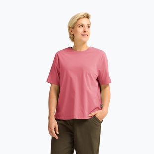 Trekkingshirt Damen Jack Wolfskin Travel T evening rose