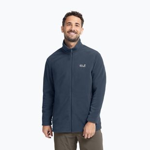Fleecejacke für Herren Jack Wolfskin Taunus 100 Full Zip midnight sky