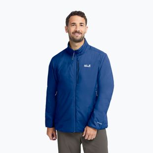 Gefütterte Herrenjacke Jack Wolfskin Trail Light Ins 2IN1 blue orchid