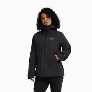 Regenjacke Damen Jack Wolfskin Rockpaw 3L phantom
