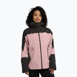 Regenjacke Damen Jack Wolfskin Rockpaw 3L rosegarden