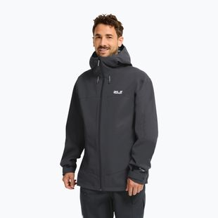 Regenjacke Herren Jack Wolfskin Rockpaw 3L phantom