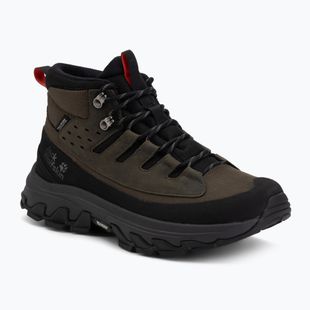 Wanderschuhe Herren Jack Wolfskin Apex Hike Texapore Mid obsidian moss