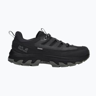 Herren-Trekkingstiefel Jack Wolfskin Apex Hike Texapore Low black