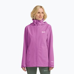 Regenjacke Damen Jack Wolfskin Trailtime 2L foxglove