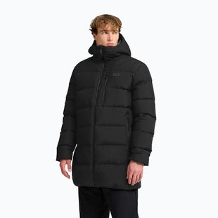 Daunenmantel Herren Jack Wolfskin Coloniu Coat black