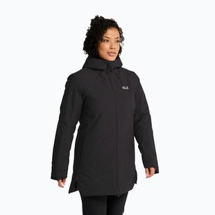 Damen-Regenjacke Jack Wolfskin Heidelstein 2 Ins black