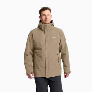3‑in‑1 Herrenjacke Jack Wolfskin Stonelite 3In1 hazel wood