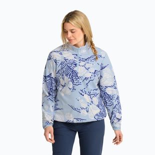 Fleecejacke für Damen Jack Wolfskin Paw Era 100 Orint Half Zip paw crystal blue