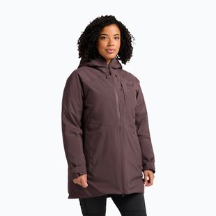 Damen-Daunenjacke Jack Wolfskin Icecape 2L Down Ins Rds sheer plum