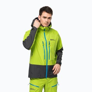 Jack Wolfskin Herren Alpspitze 3L Skijacke grün 1115181