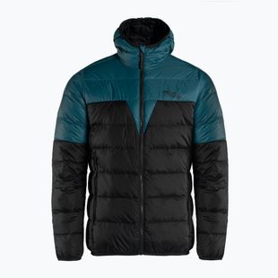 Jack Wolfskin Herren Daunenjacke Dna Tundra Down Hoody schwarz-blau 1206612_4133_006