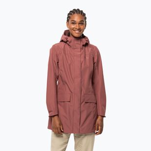 Jack Wolfskin Cape York Paradise Damen Regenjacke rosa 1111245