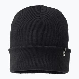 Jack Wolfskin Rib Wintermütze schwarz