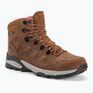 Jack Wolfskin Damen-Trekkingstiefel Refugio Prime Texapore Mid fawn