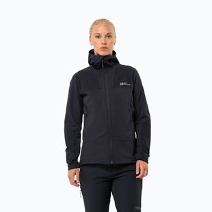 Jack Wolfskin Damen Softshelljacke Andur schwarz