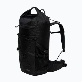 Jack Wolfskin Wandermood Rolltop 30 l Wanderrucksack Granit schwarz