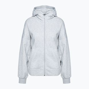 Women's adidas Studio Lounge Fleece Full Zip hellgrau