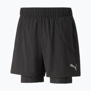 Herren PUMA Run 2In1 5" Laufshorts schwarz 523277 01