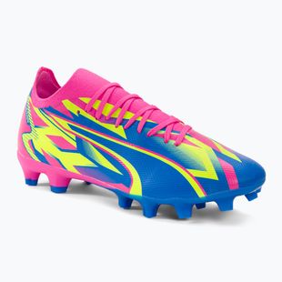 PUMA Ultra Match Energy FG/AG Herren Fußballschuhe leuchtend pink/gelb/ultra blau