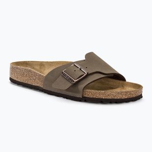 Slides Schlappen  Damen BIRKENSTOCK Catalina BS BF Narrow mocha