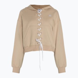 Damen Sweatshirt adidas Laced magic beige