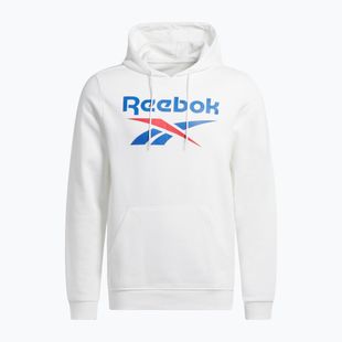 Hoodie Herren Reebok Reebok Identity Big Logo Fleece Hoodie white