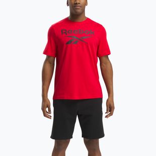 Shirt Herren Reebok Reebok Identity Big Logo Tee vector red