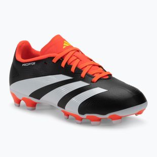 adidas Predator League MG Fußballschuhe für Kinder, schwarz/weiß/sonnenrot
