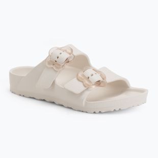 Schlappen Kinder BIRKENSTOCK Arizona Flower EVA Narrow eggshell