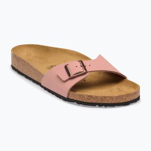 Damenpantoletten BIRKENSTOCK Madrid Birkibuc Narrow Pink Clay