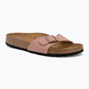 Damenpantoletten BIRKENSTOCK Madrid Birkibuc Narrow Pink Clay
