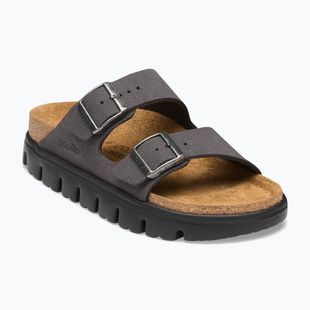 Badelatschen BIRKENSTOCK Arizona Chunky Birkibuc velvet gray
