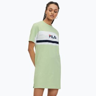 Kleid Damen FILA Lishui smoke green/bright white