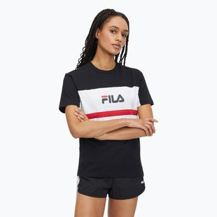 Damenshirt FILA Lishui black/bright white
