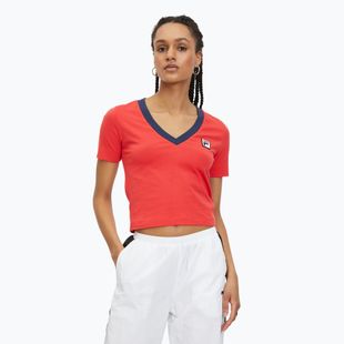 Damenshirt FILA Ludhiana true red