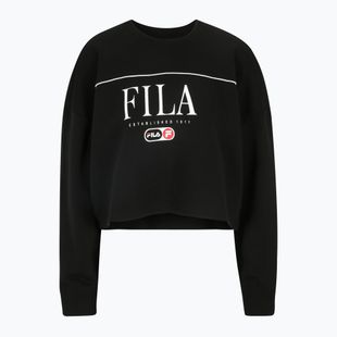 Sweatshirt Hoodie Damen FILA Lewistown Crew Sweat black