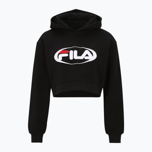 Sweatshirt Hoodie Damen FILA Lapalisse Cropped Hoody black