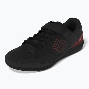 Herren MTB-Radschuhe adidas FIVE TEN Hellcat schwarz/rot/weiß bewölkt
