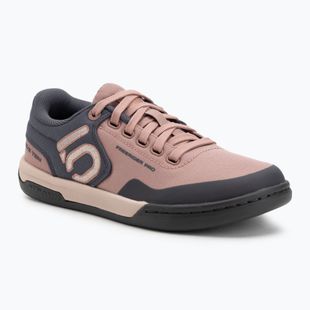 Damen Flatpedal-Fahrradschuhe adidas FIVE TEN Freerider Pro Canvas W warm clay/wonder taupe/grey