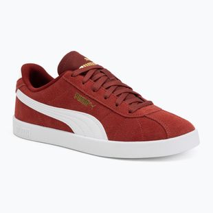 Schuhe PUMA Club II intense red/puma white/puma gold