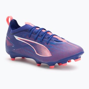 PUMA Ultra 5 Pro FG/AG Jr Kinder-Fußballschuhe Lapislazuli/Puma Weiß/Sunset Glow