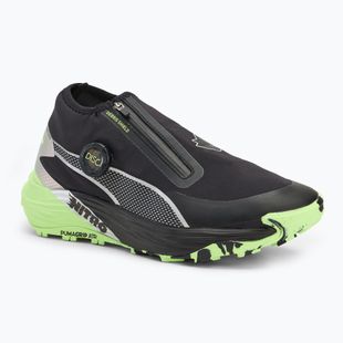Laufschuhe Herren PUMA Voyage Nitro 3 disc black/silver/fizzy apple