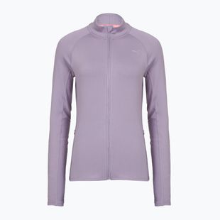 Damen Laufshirt PUMA Run For Her Ribbed Full Zip blass Pflaume