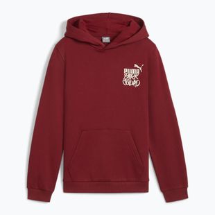 Kindersweatshirt PUMA ESS+MIS 90s Hoodie FL intensiv rot