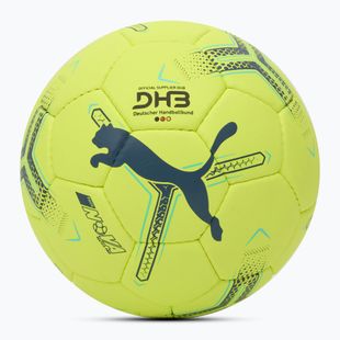 PUMA Nova Match Pro sprudelnder Apfel/graue Skier Handball Größe 2