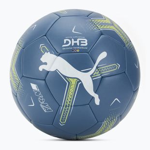 Handball PUMA Nova Training blue horizon/puma white/fizzy apple Größe 3