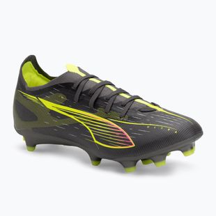 Fußballschuhe Herren PUMA Ultra 5 Match FG/AG matte aged silver/yellow alert/puma aged silver