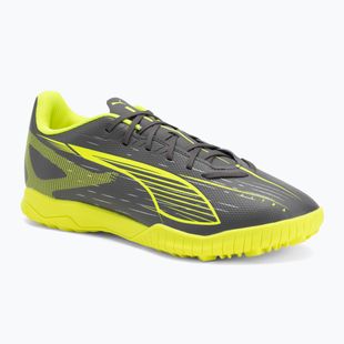 Fußballschuhe Herren PUMA Ultra 5 Play TT matte aged silver/yellow alert/puma aged silver